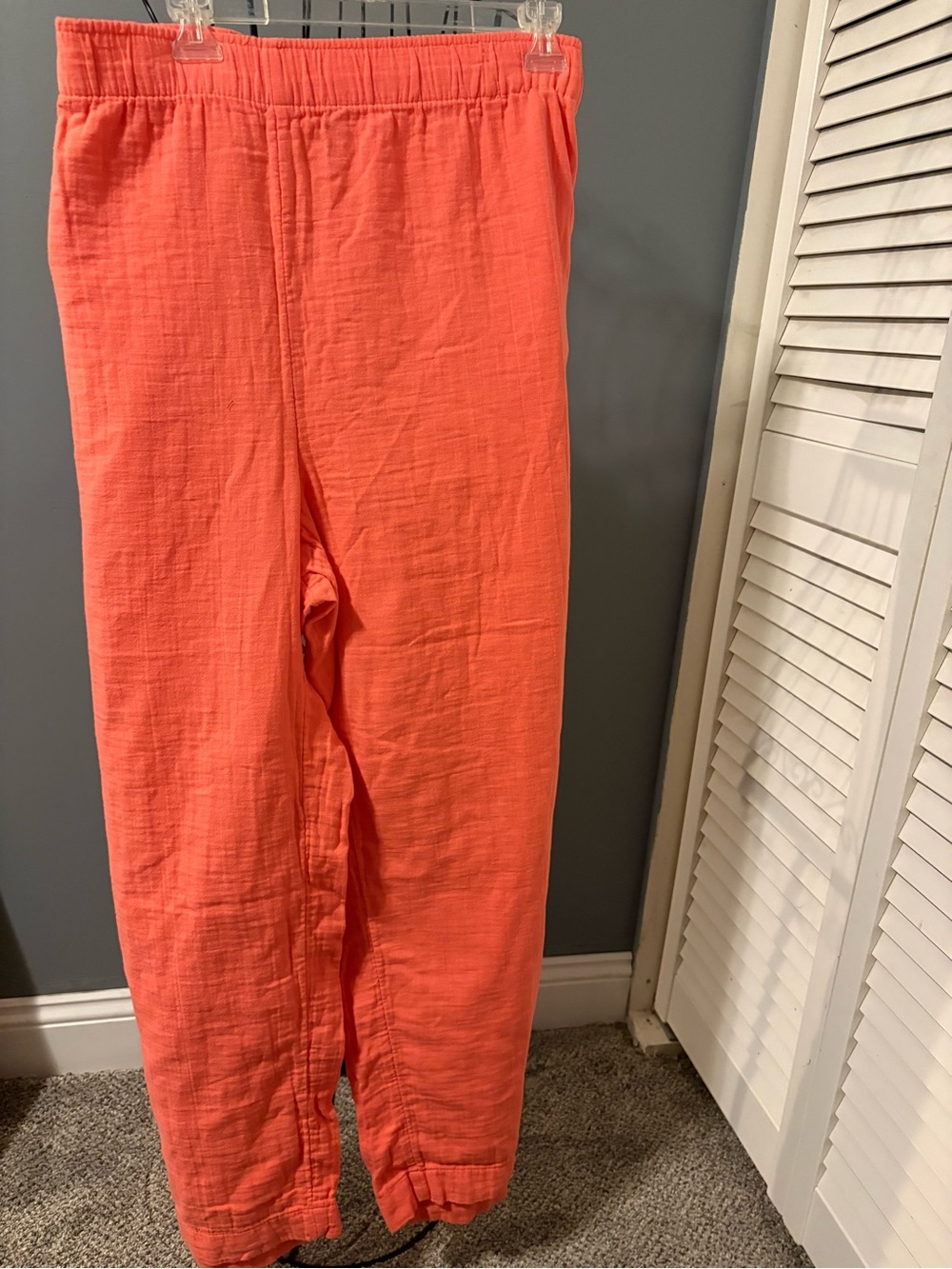 Old Navy Coral-Orange Pull-On Kids Pants